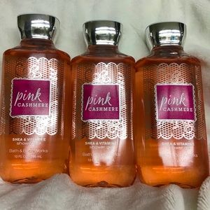 3 Bath & Body Works Pink Cashmere Shower Gels